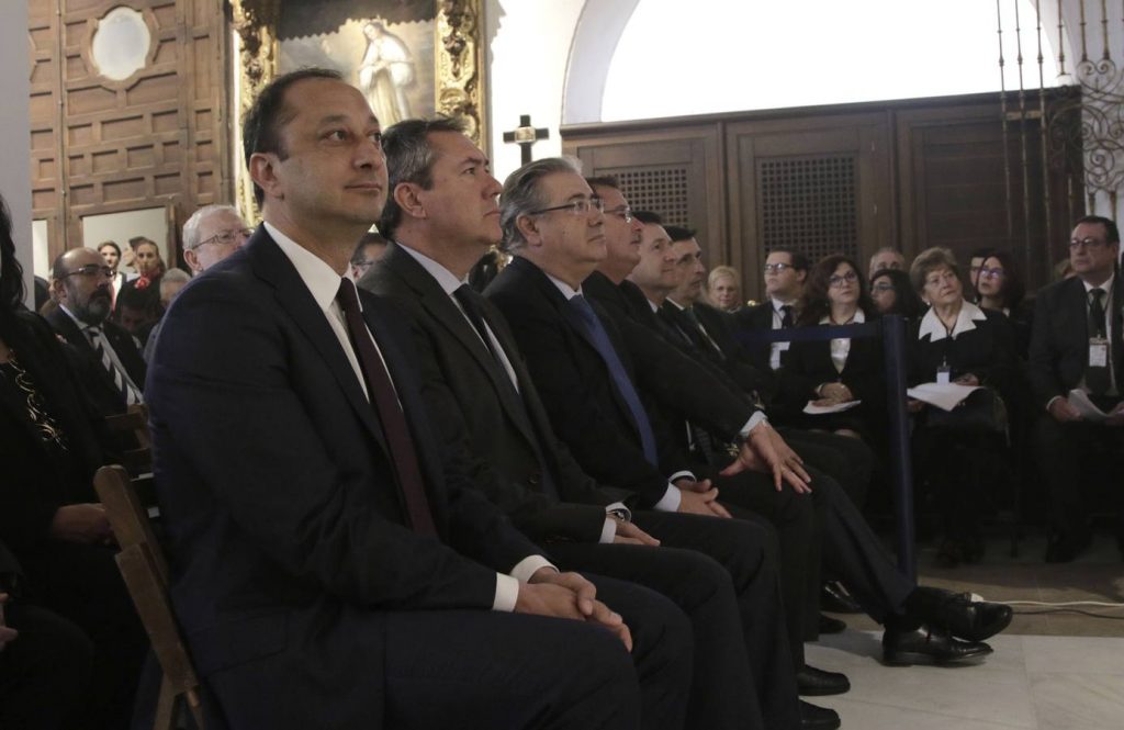 SEVILLA. 25.11.18. Monseñor Asenjo oficia misa en la iglesia de Santa Catalina. FOTO: JUAN FLORES. ARCHSEV.